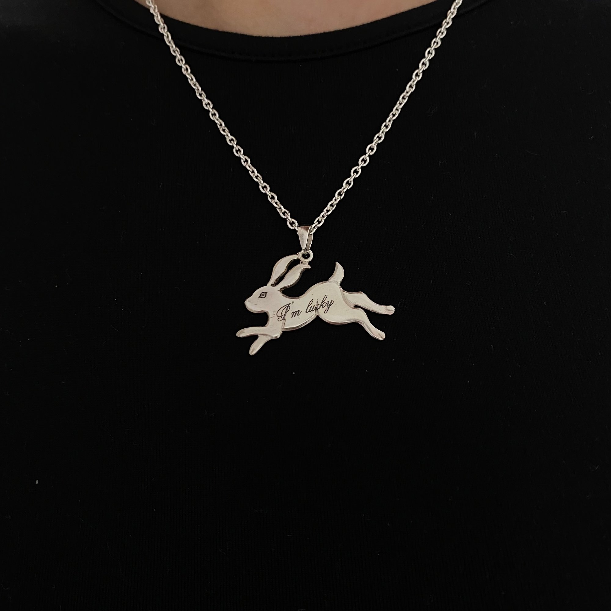 Rabbit necklace (made to order) | Léa Nabaïs